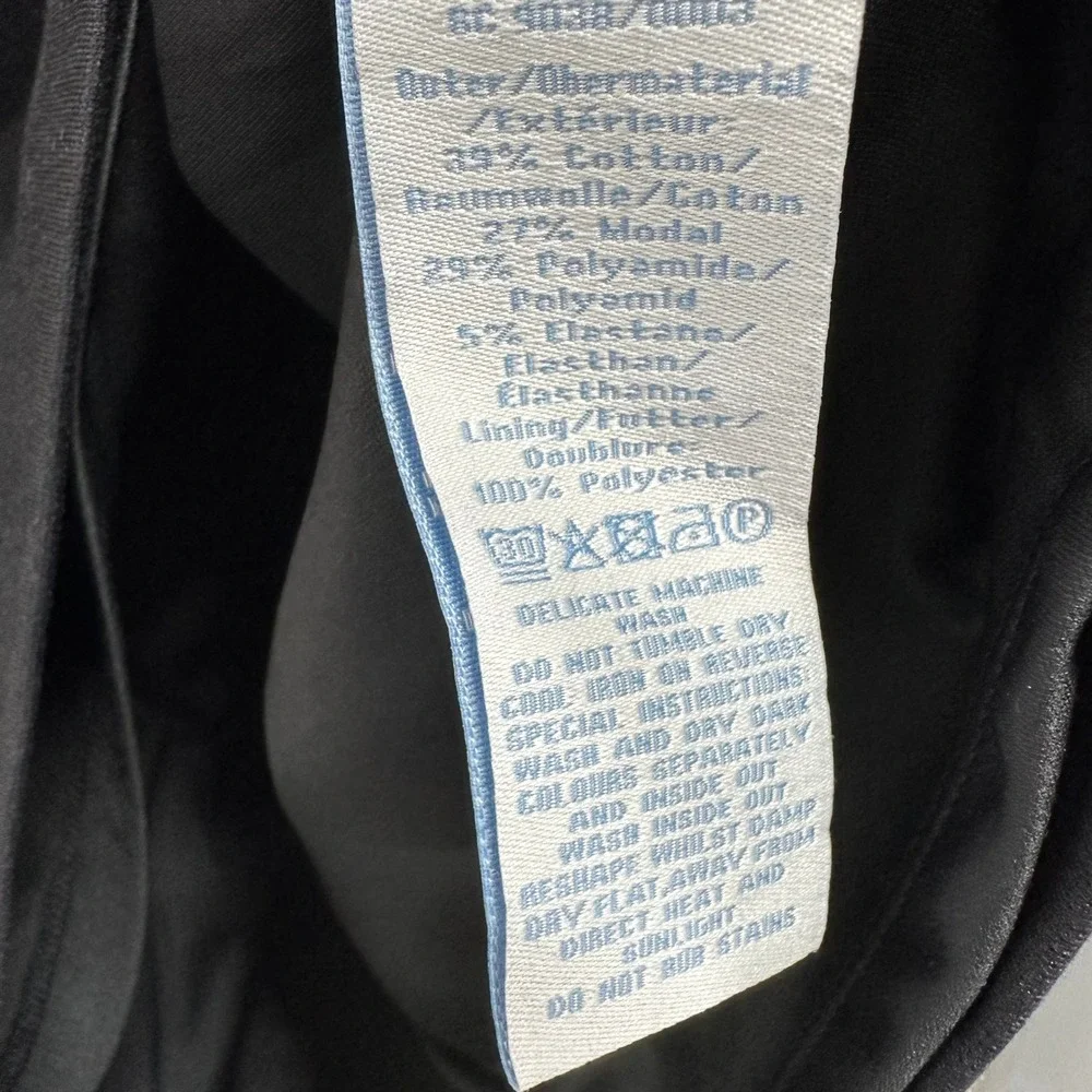 Boden Women Size 10 Pencil Skirt Set Pink Black Textured Knit Office Career - Picture 10 of 10